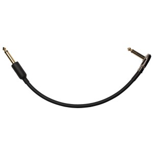 3 Ft Castline Gold Mogami 2524 Guitar Pedal Board Effects Switcher Patch Cable 14 TS Low Profile and Short Barrel Connectors